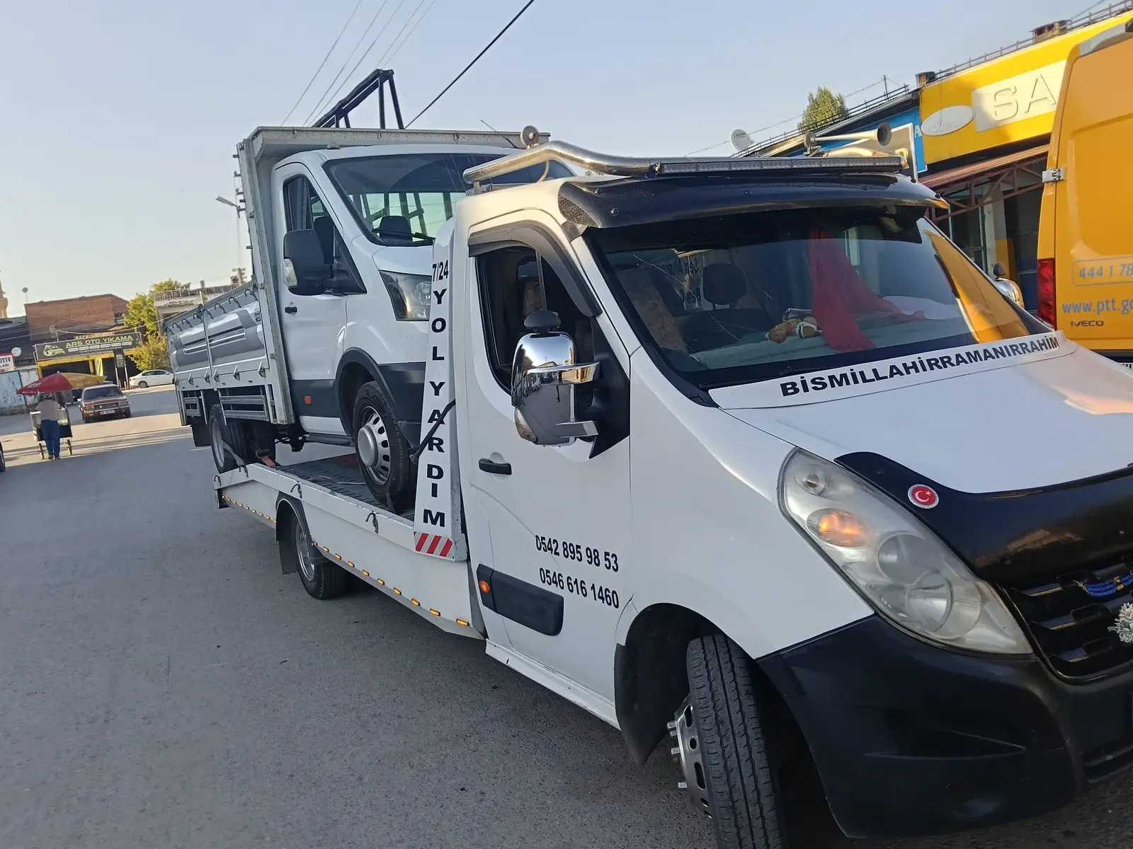 Kırıkkale Araz Oto Kurtarma saha çalışması ve güvenli araç taşıma 1