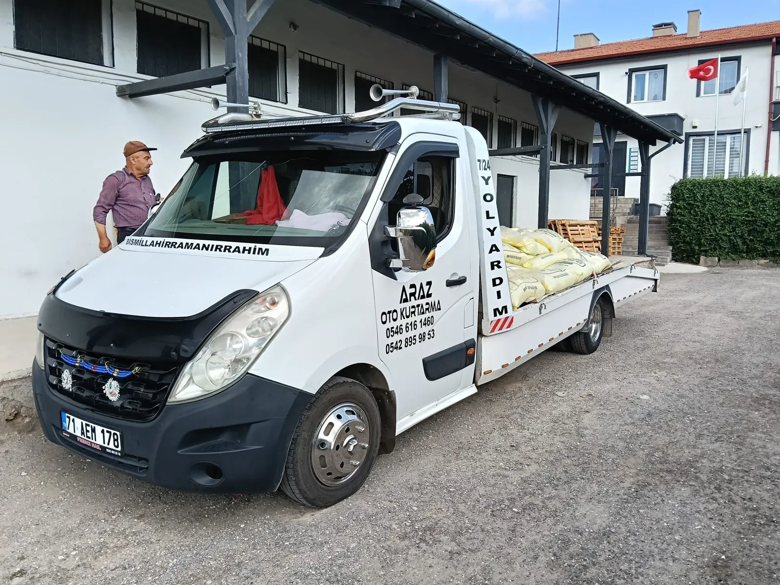 Kırıkkale Araz Oto Kurtarma saha çalışması ve güvenli araç taşıma 4