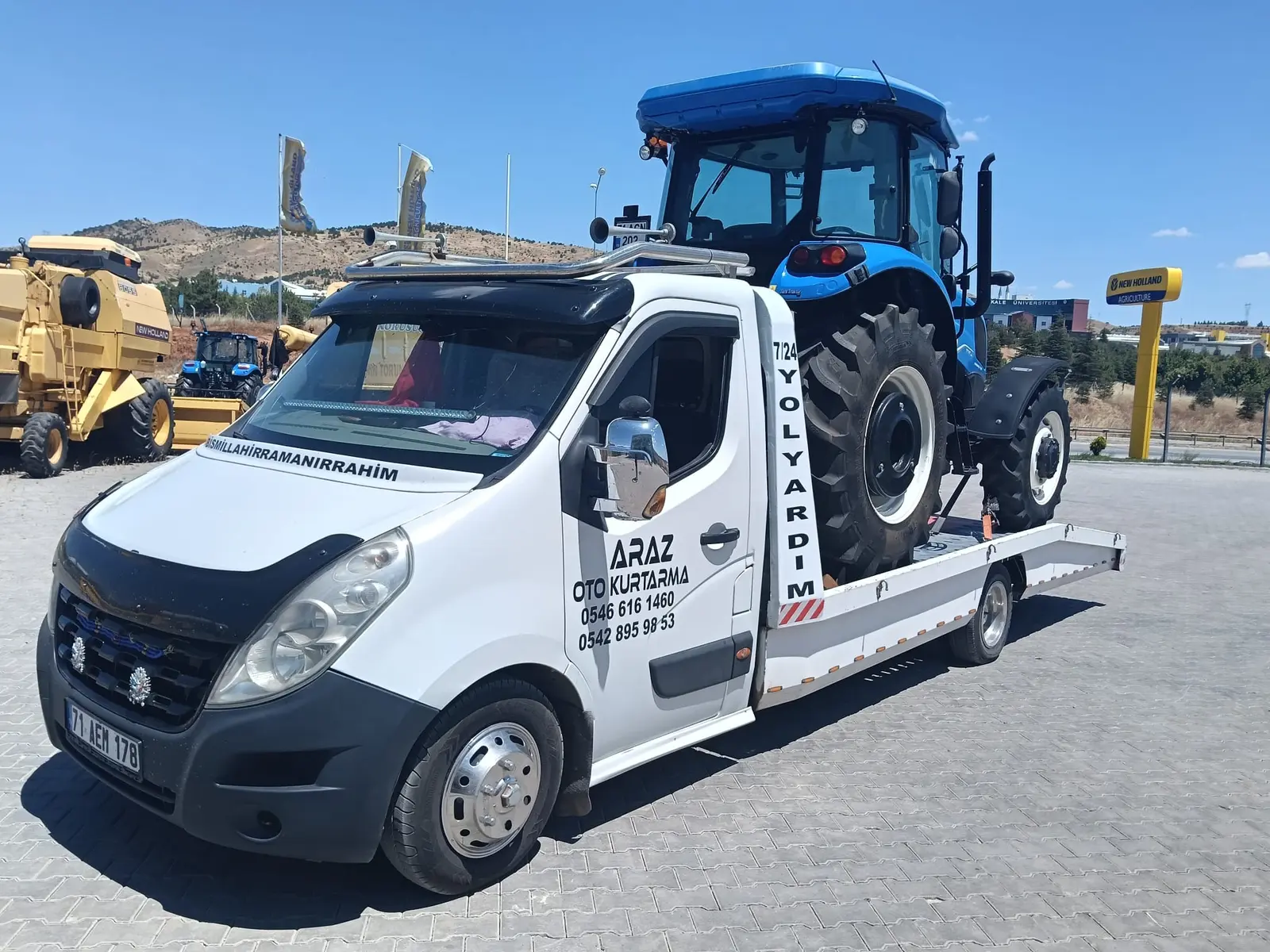 Kırıkkale Araz Oto Kurtarma saha çalışması ve güvenli araç taşıma 10