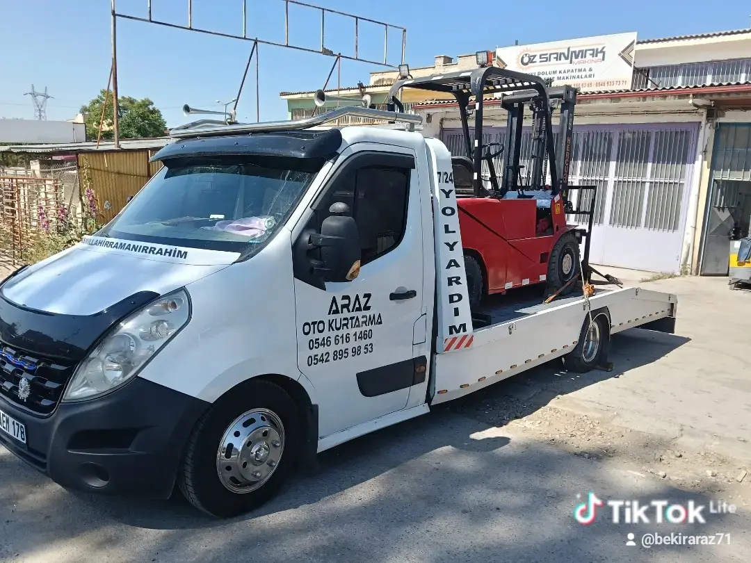 Kırıkkale Araz Oto Kurtarma saha çalışması ve güvenli araç taşıma 13